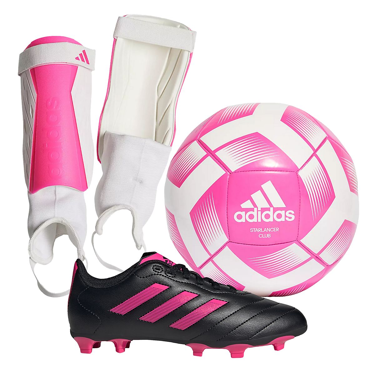 adidas Pink Youth Soccer Package Free Shipping at Academy